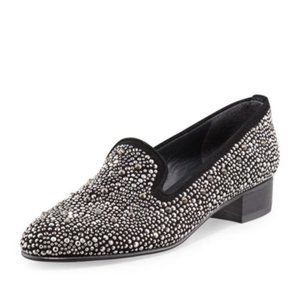Stuart Weitzman Studded Loafers